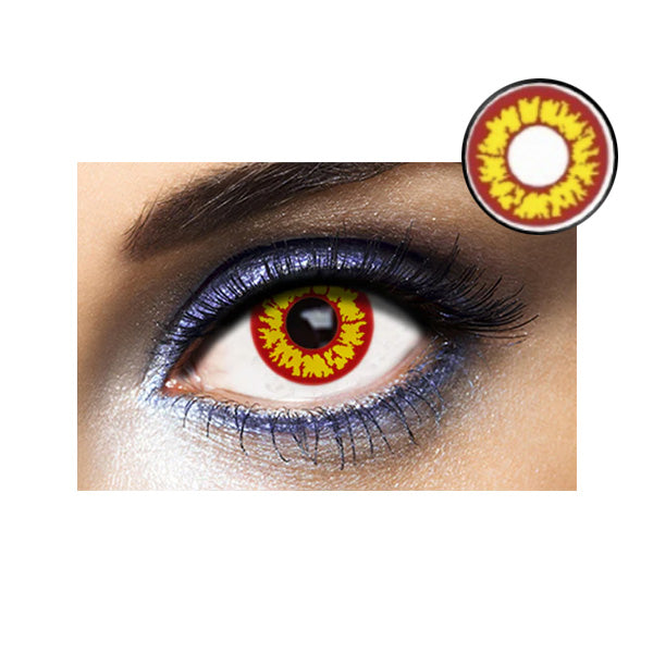 Lentillas Fantasía Semanales Red Wolf - 2ud