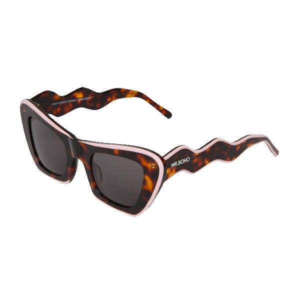Mr Boho - Lava Flowing Framed