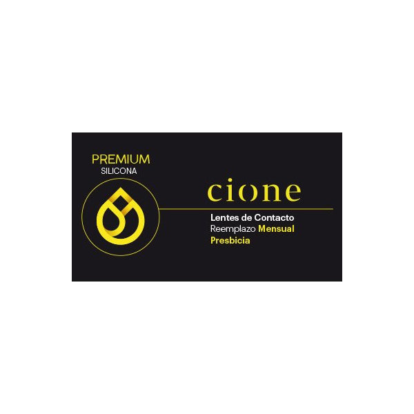 Cione Premium Silicona Mensual Multifocal - 3M
