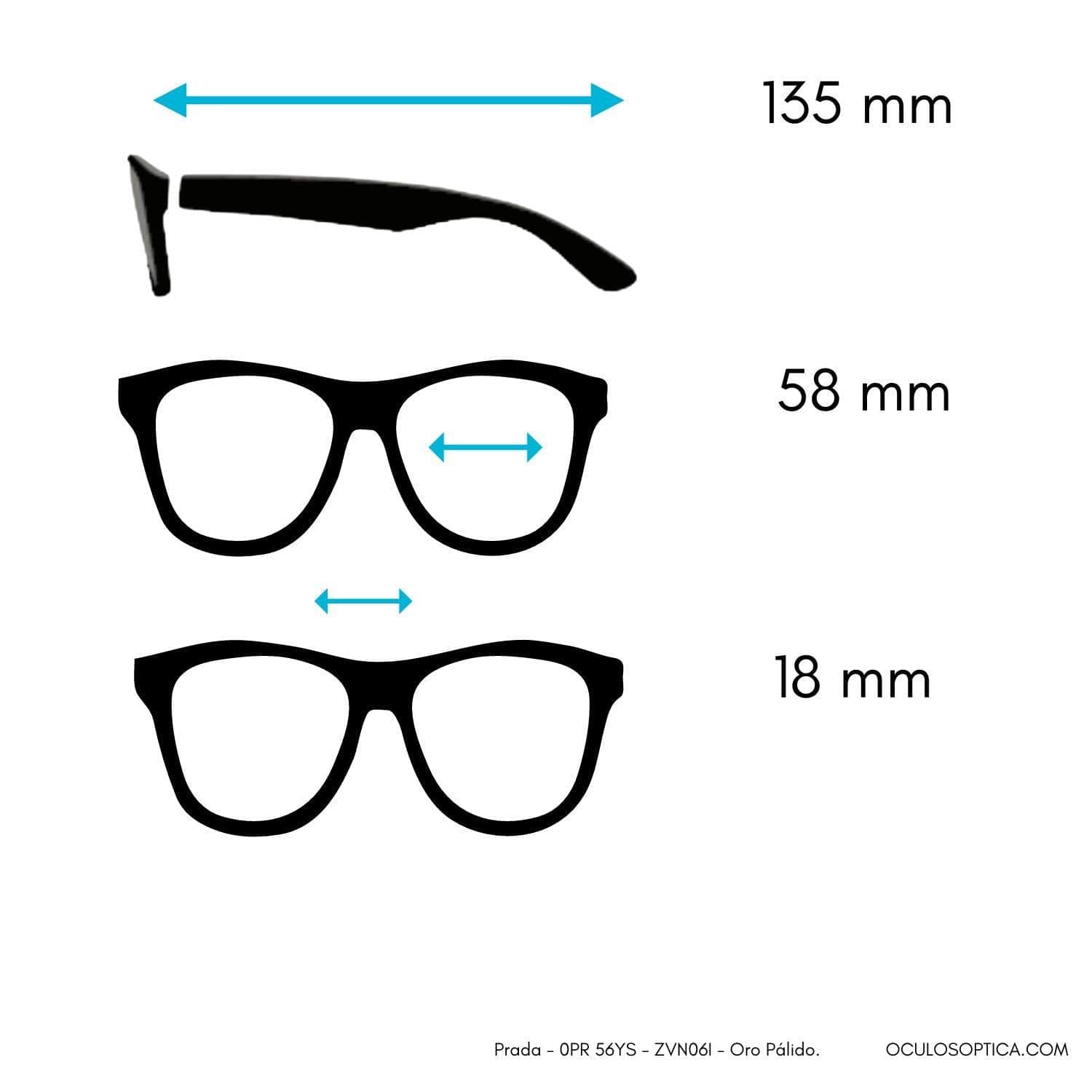 Prada - 0PR 56YS - ZVN06I - Oro Pálido - oculosopticaonline