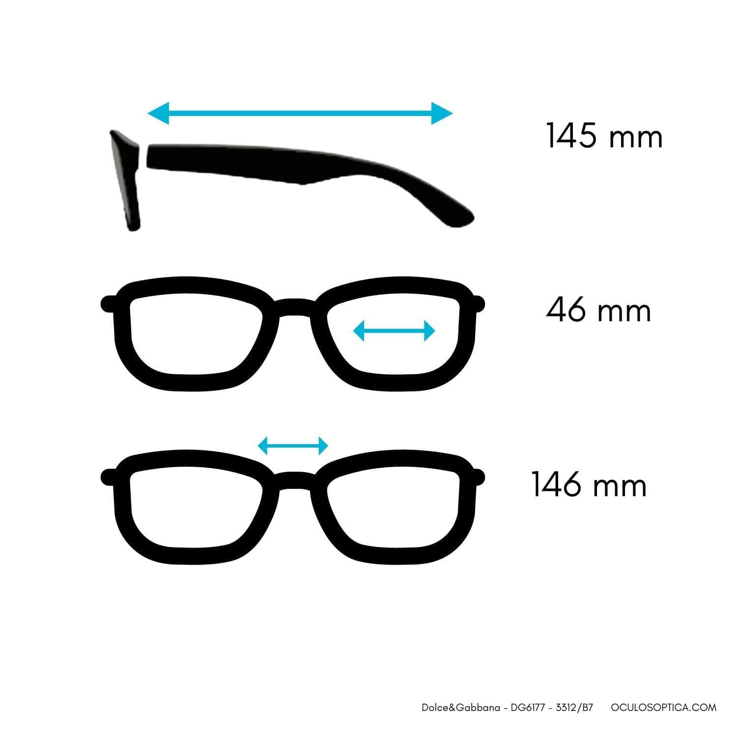 Dolce&Gabbana - DG6177 - 3312/B7 - oculosopticaonline
