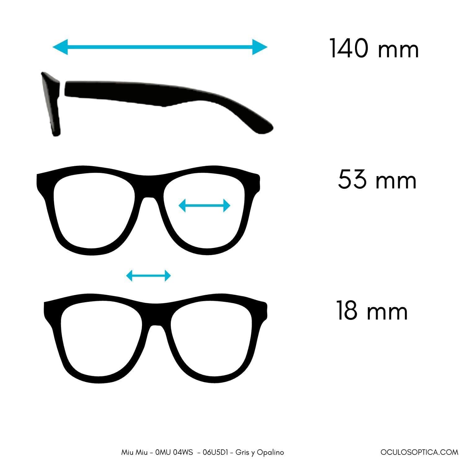 Miu Miu - 0MU 04WS - oculosopticaonline