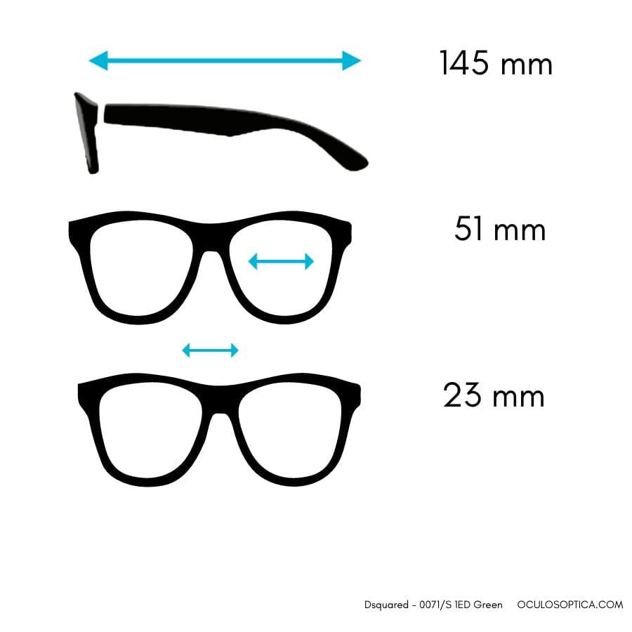 Dsquared 0071/S- 1/ED Verde